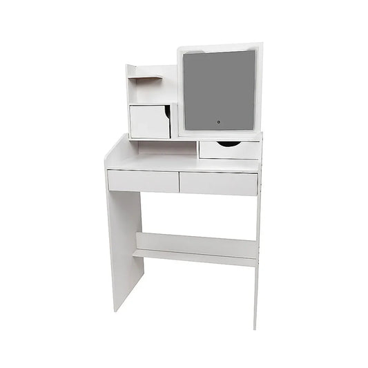 Makeup Vanity Mirror Desk Table with LED Lighting-House of Sleep
