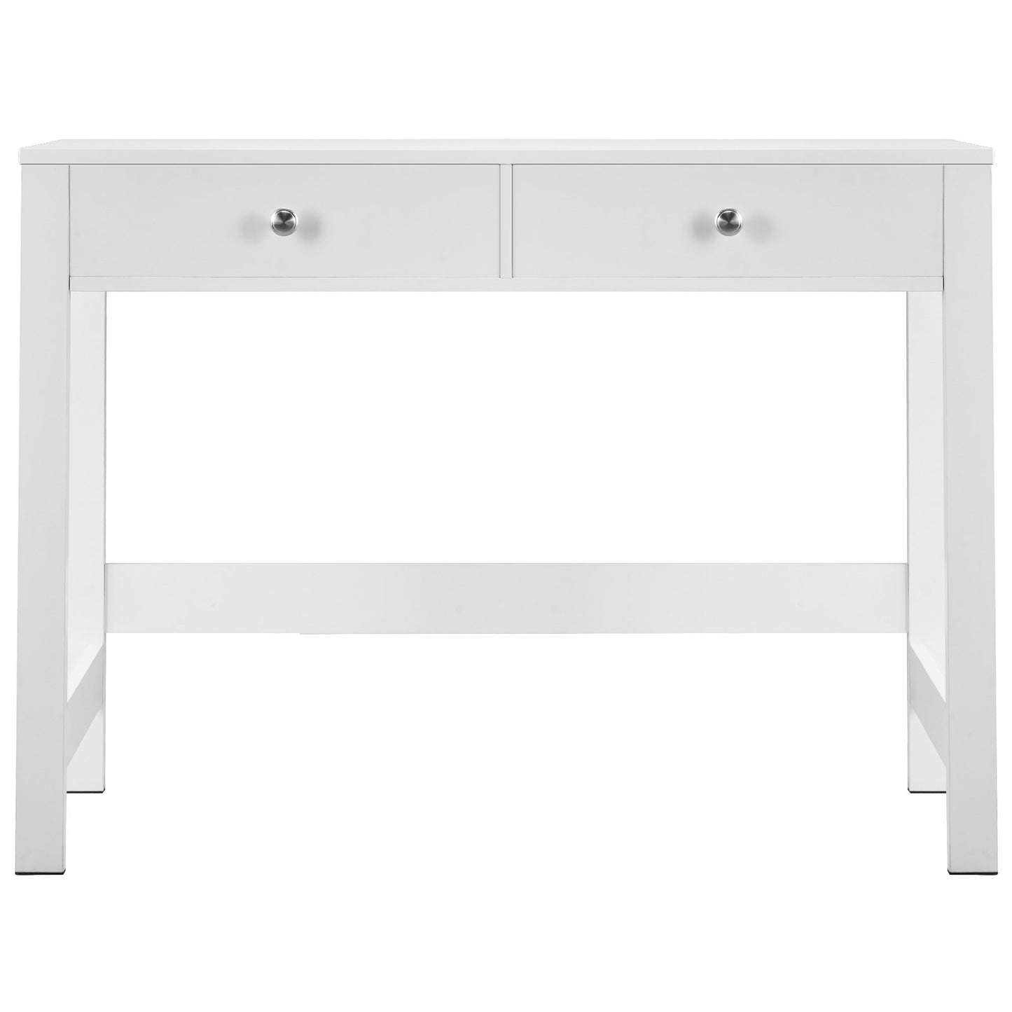VEVOR Small Desk with Drawers Kids Desk for Bedroom Simple Study Table White