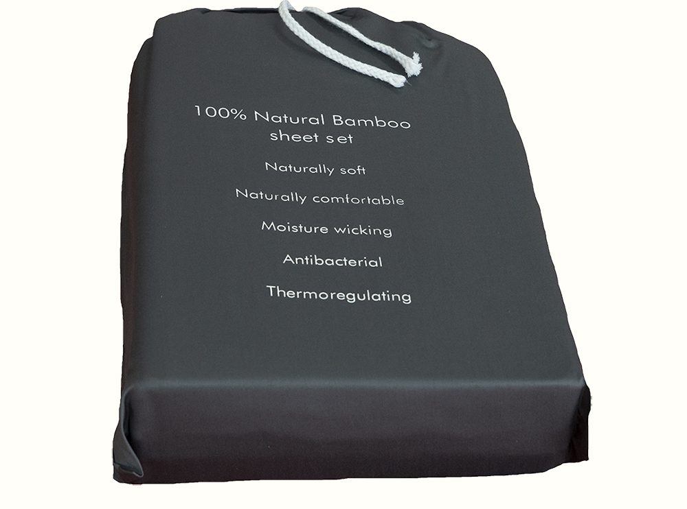 Bamboo Sheets - Queen Bamboo Sheets, Grey image