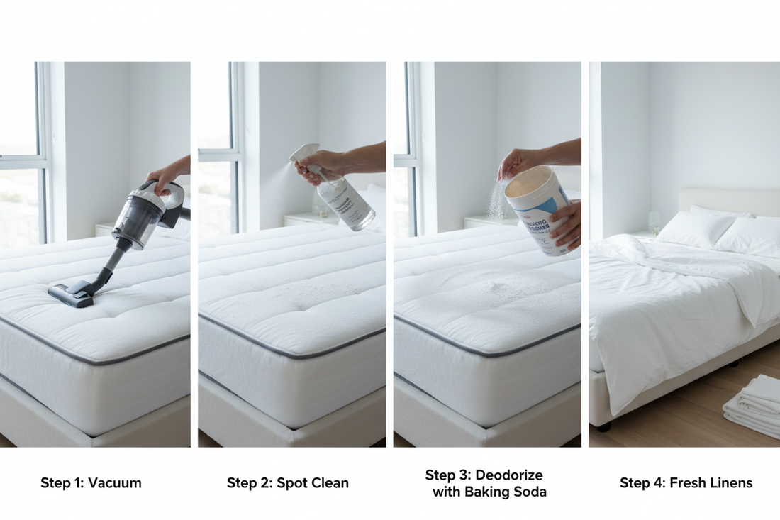 How to Clean Your Mattress Properly: A Step-by-Step Guide for Australian Homes