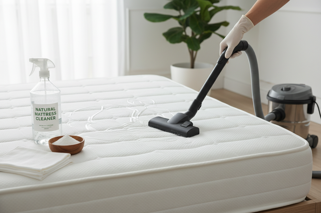 How to Remove Stains, Odours, and Dust Mites From Your Mattress Without Damaging It