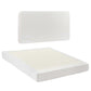 Artiss Queen Bed Frame Boucle Fabric Vacuum Compressed Beds Washable Cover No-Assembly