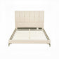 Artiss Double Bed Frame Upholstered Platform Bed with Tufted Headboard 300kg Support
