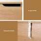 Artiss Bedside Table 2 Drawers Nightstand Pine