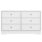 Artiss 6 Chest of Drawers - LEIF White