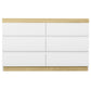 Artiss 6 Chest of Drawers Cabinet Dresser Table Tallboy Storage Bedroom White