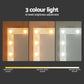 Artiss Dressing Table Vanity Desk Set Stool 10 Led Bulbs White