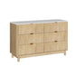 Artiss 6 Chest of Drawers Dresser Table Pine