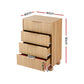 Artiss 4 Chest of Drawers Dresser Tallboy Pine