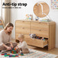 Artiss 6 Chest of Drawers Dresser Cabinet Pine