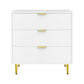 Artiss 3 Chest of Drawers Lowboy Cabinet White