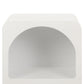 NNEDSZ Artiss Bedside Table Shelves Side End Table Storage Nightstand White ARCHED