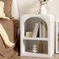NNEDSZ Artiss Bedside Table Shelves Side End Table Storage Nightstand White ARCHED