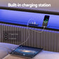 Artiss Metal Bed Frame King Size LED Charging Station 2 Drawers
