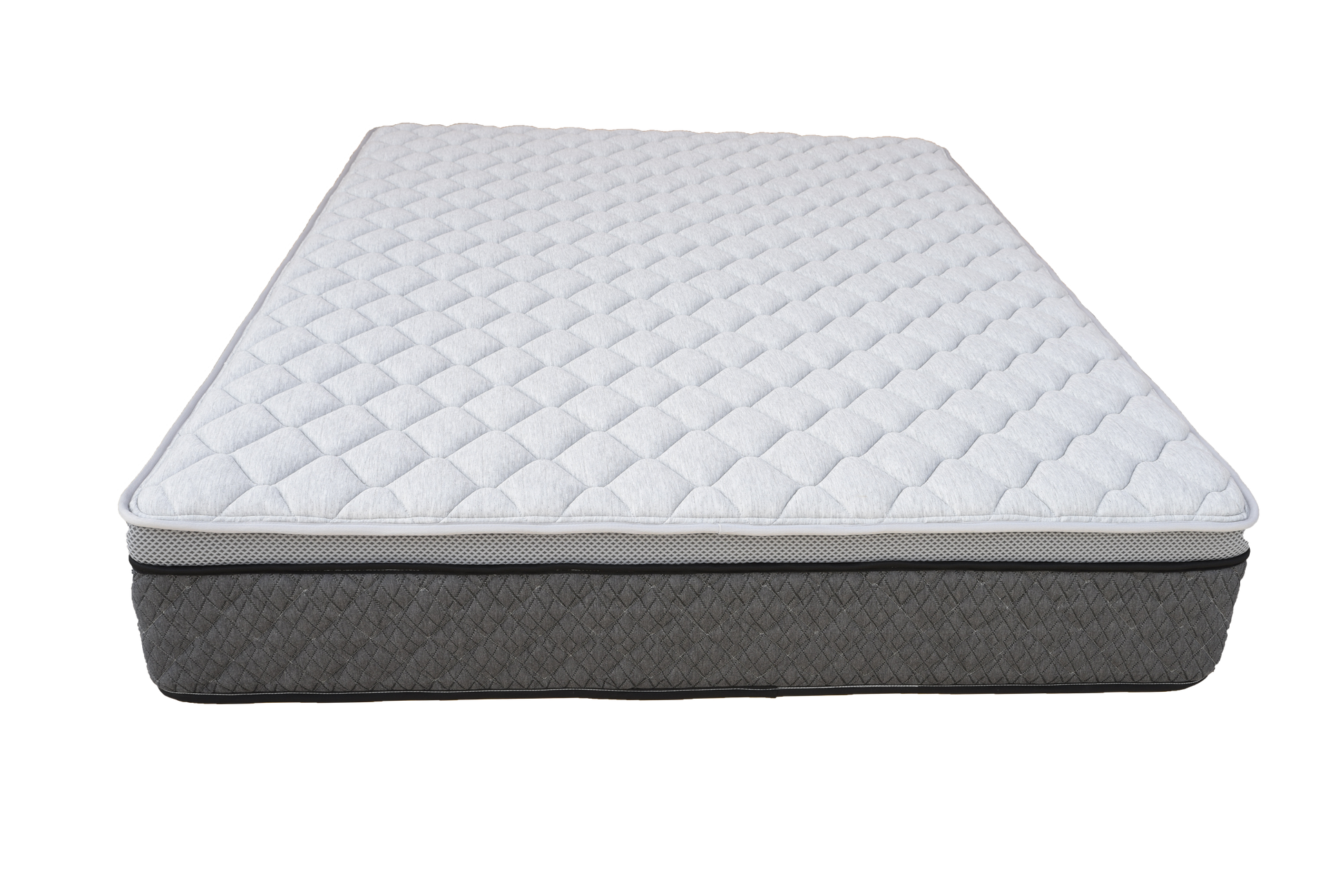 Sleep Firm Luxe mattress and Charcoal Bed Frame Ensemble-Sleep Firm
