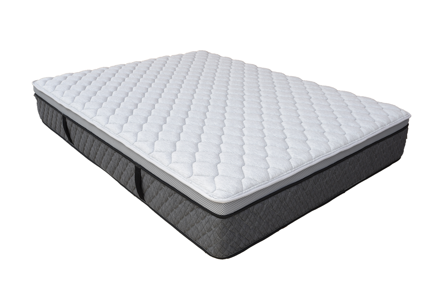Sleep Firm Luxe mattress and Charcoal Bed Frame Ensemble-Sleep Firm
