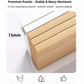 2x Modern bedside table with drawers, minimalist design, bedroom furniture
