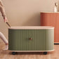 UFOU Fitin Rollin Mobile Roller Shutter Cabinet - Storage with Adjustable Shelves & Wheels