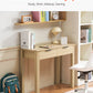 VEVOR Small Desk with Drawer Kids Desk for Bedroom Simple Study Table Light Wood