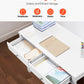 VEVOR Small Desk with Drawers Kids Desk for Bedroom Simple Study Table White