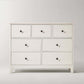 Minimalist Cream 7 Drawer Storage Cabinet-1