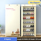 Multilayer Shoe Cabinet Simple Dustproof Home Space-saving indoor Assembly Nonwoven Fabric With Zipper Closed Storage Shoe Rack-1