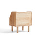 Refreshing Grey Bedside Table-2