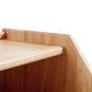 Refreshing Grey Bedside Table-4